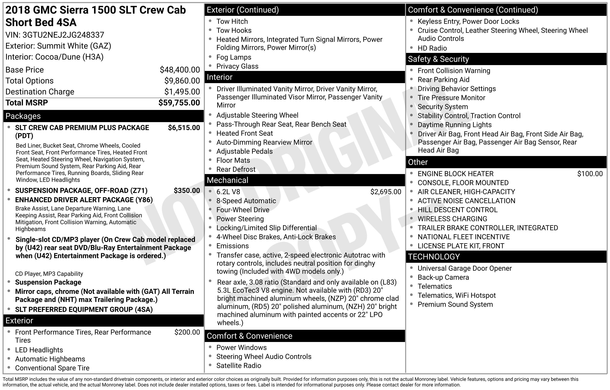 Used 2018 GMC Sierra 1500 SLT image 5