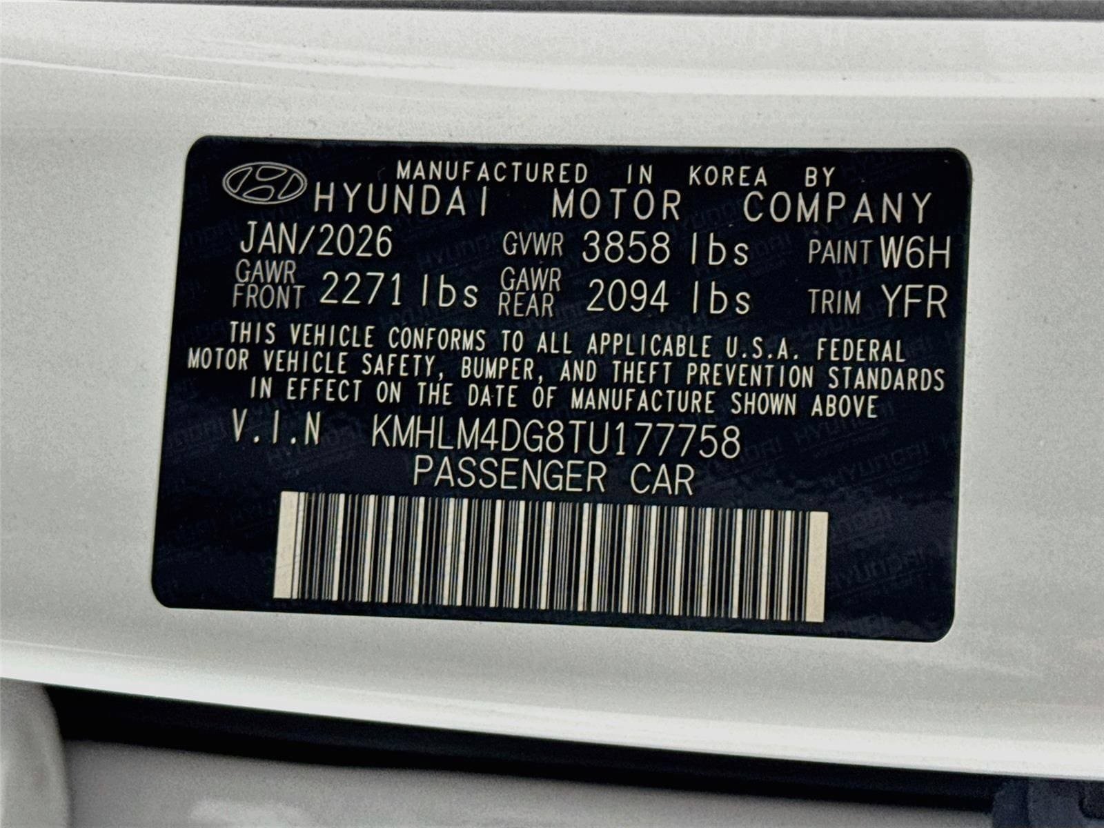 New 2026 Hyundai Elantra Sport w/ Cargo Package FWD image 29