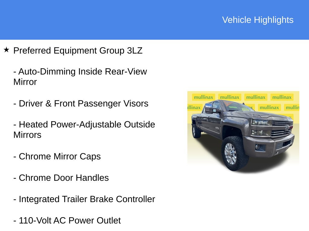 Used 2015 Chevrolet Silverado 2500 High Country w/ Duramax Plus Package AWD/4WD image 23