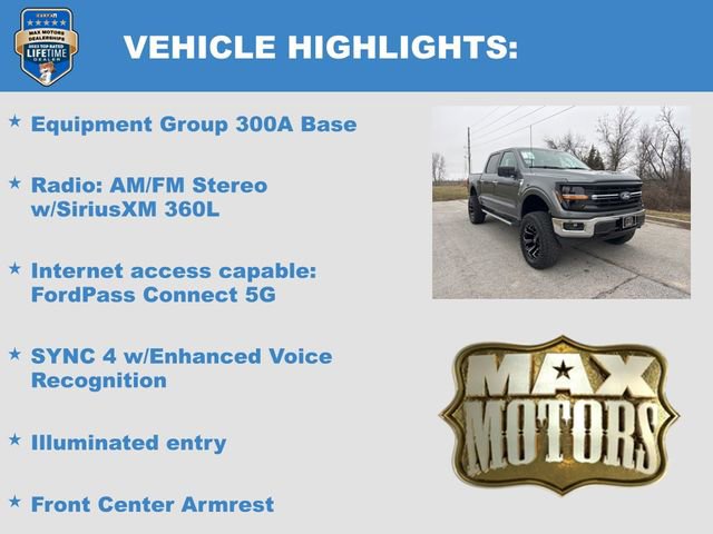 Certified 2025 Ford F150 XLT w/ Equipment Group 301A Standard image 6