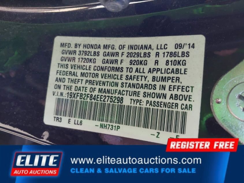 Used 2014 Honda Civic EX image 18