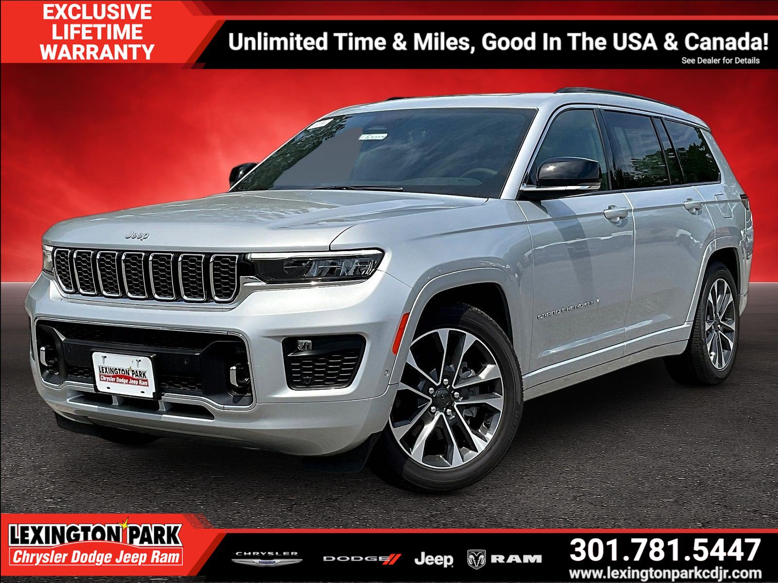 New 2025 Jeep Grand Cherokee L Overland w/ Luxury Tech Group IV AWD/4WD image 2