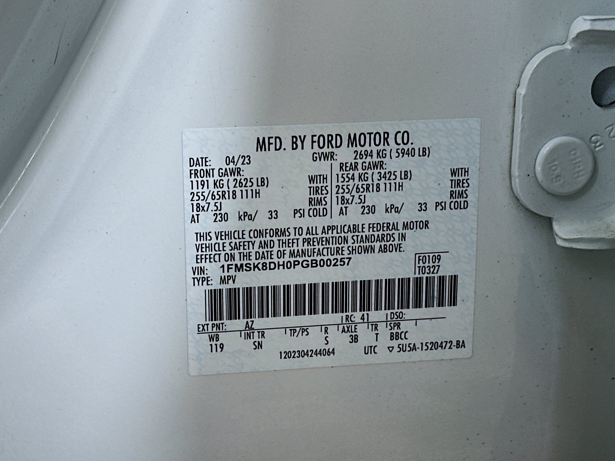 Used 2023 Ford Explorer XLT w/ Equipment Group 202A AWD/4WD image 30