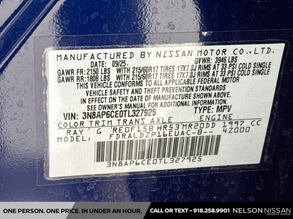 Certified 2026 Nissan Kicks SV w/ SV Premium Package FWD image 31
