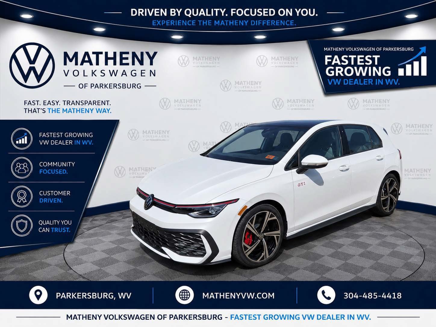 New 2025 Volkswagen GTI SE