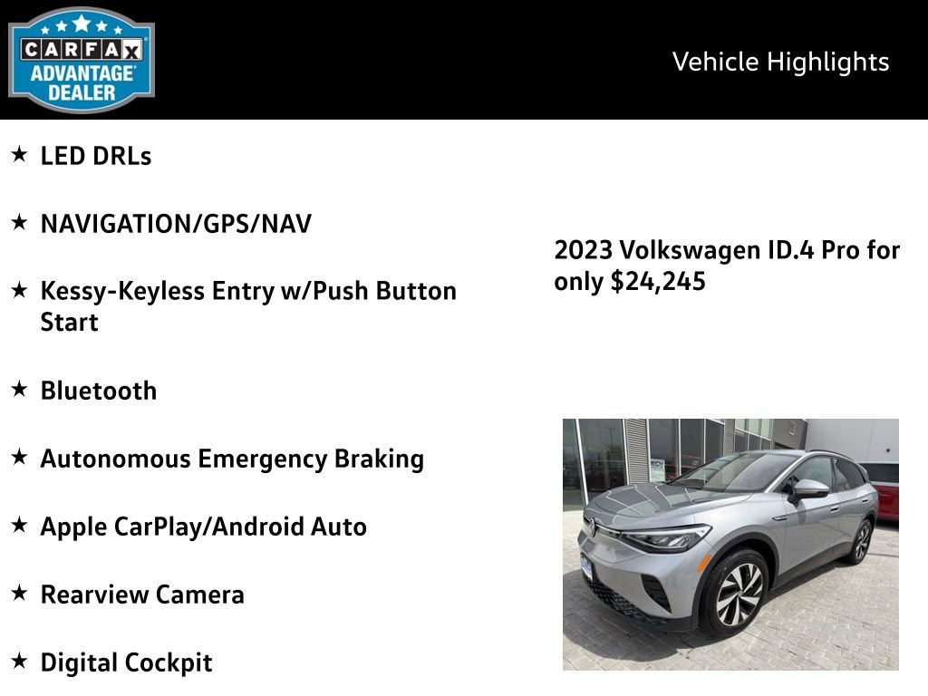 Used 2023 Volkswagen ID.4 Pro AWD/4WD image 4