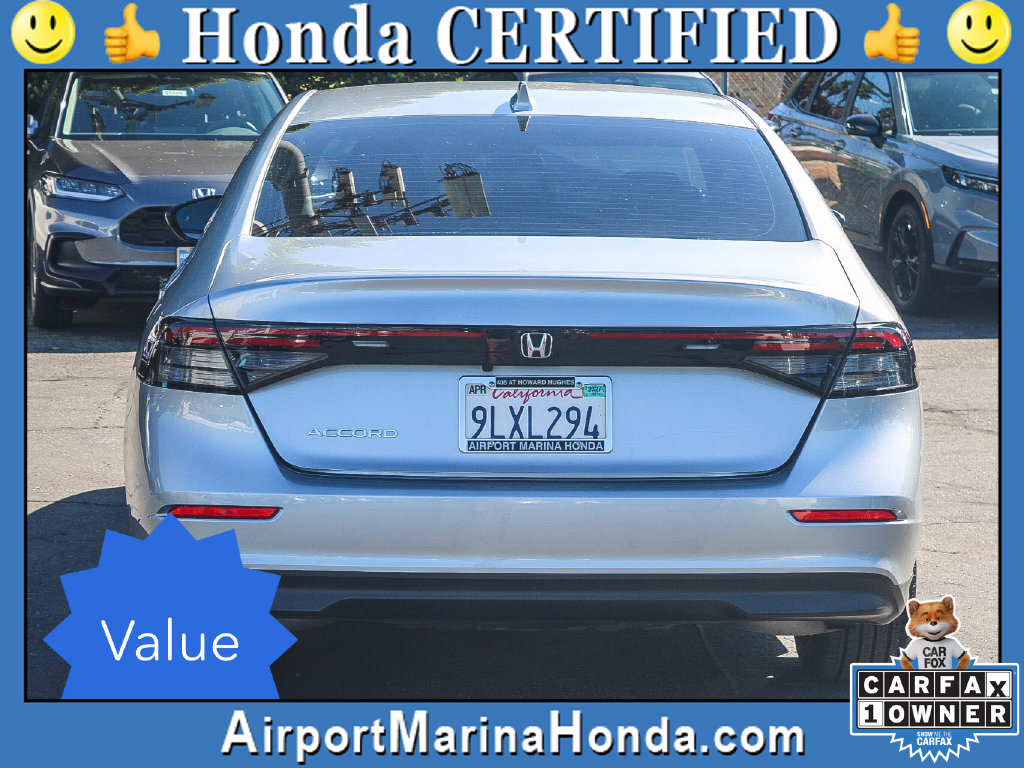 Certified 2024 Honda Accord EX image 9