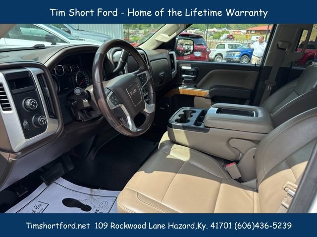 Used 2015 GMC Sierra 1500 SLT w/ SLT Crew Cab Value Package AWD/4WD image 8