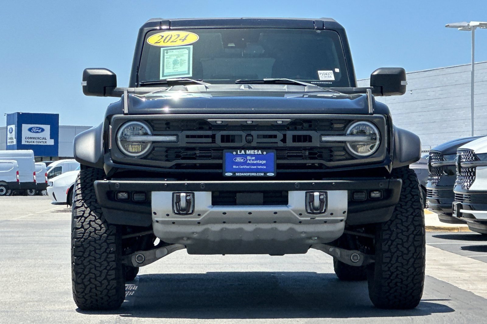 Certified 2024 Ford Bronco Raptor w/ Interior Carbon Fiber Pack 6 AWD/4WD image 8