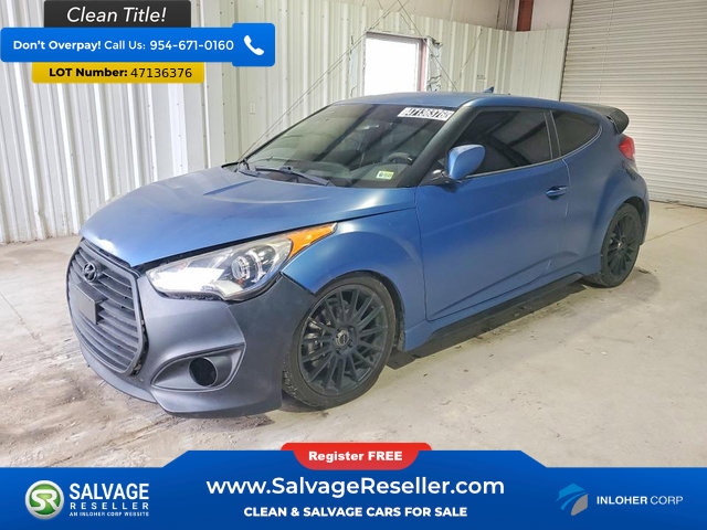Used 2016 Hyundai Veloster Rally Edition FWD image 1