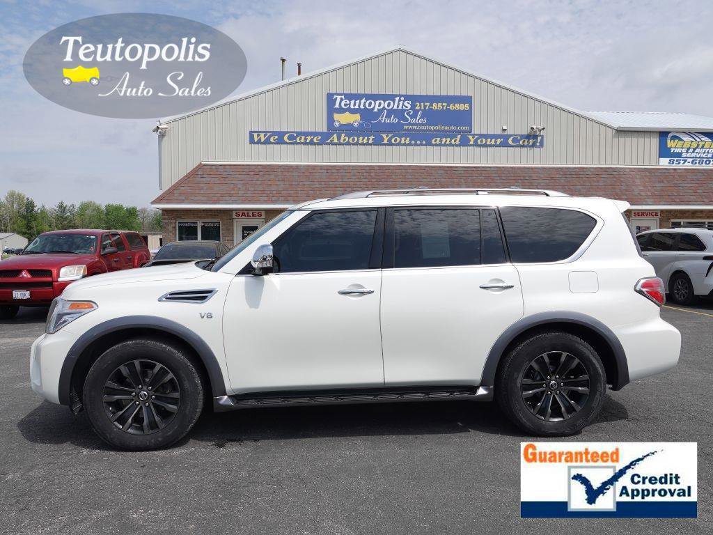 Used 2018 Nissan Armada Platinum w/ Captain Seat Package image 1