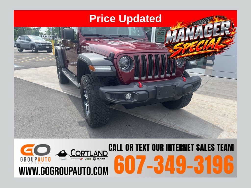 Used 2022 Jeep Wrangler Unlimited Rubicon w/ Dual Top Group AWD/4WD image 1