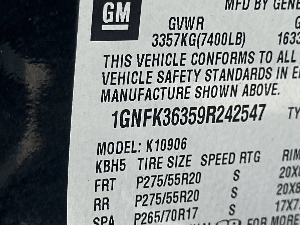 Used 2009 Chevrolet Suburban LTZ AWD/4WD image 34