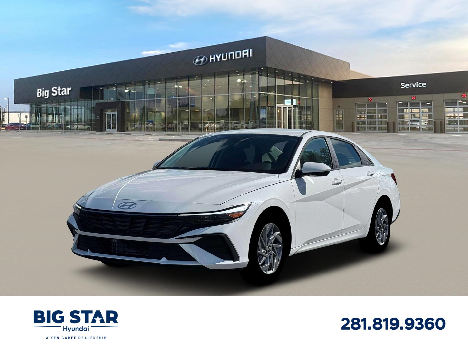 New 2026 Hyundai Elantra Blue