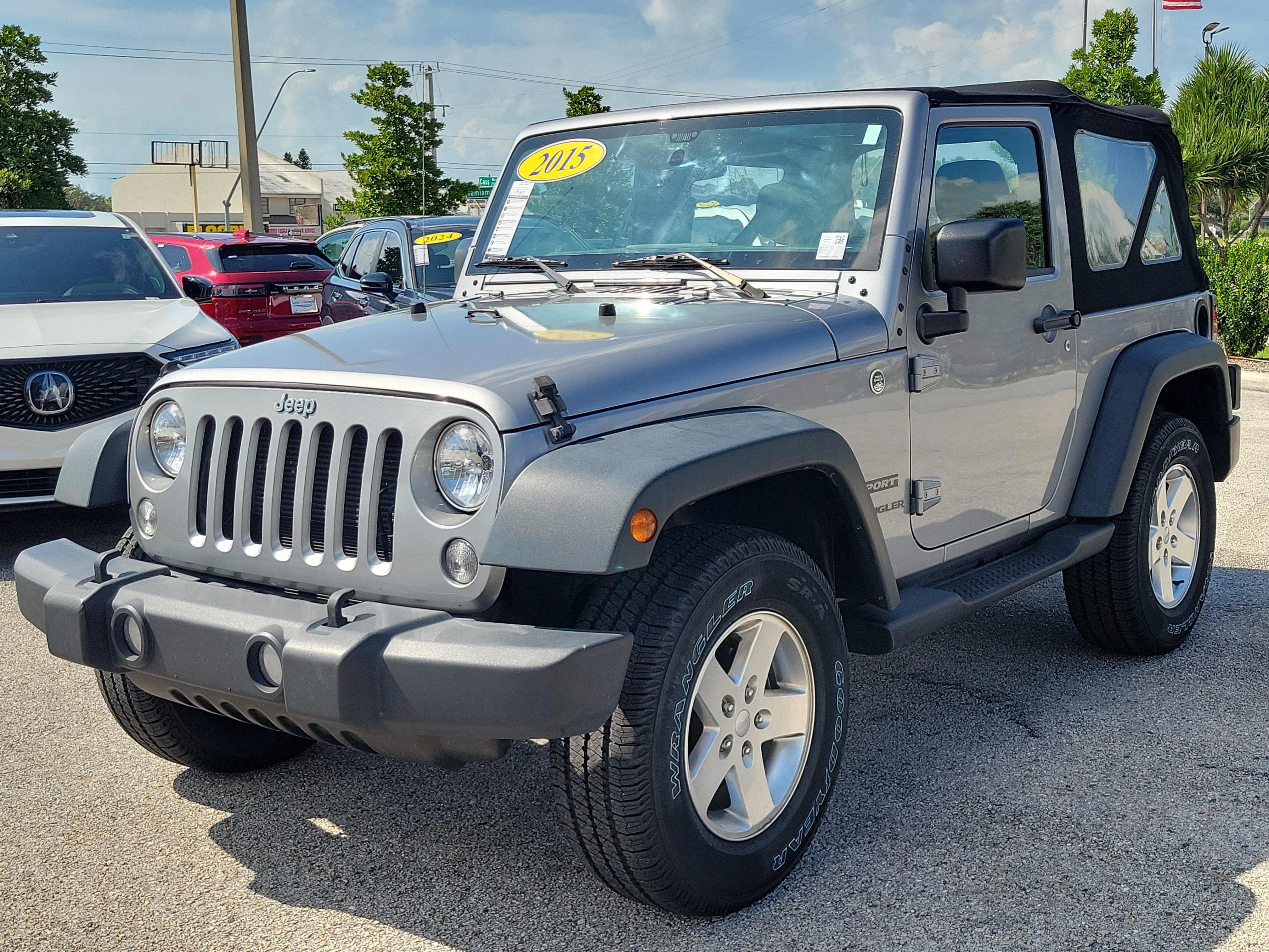Used 2015 Jeep Wrangler Sport w/ Quick Order Package 24S AWD/4WD image 4