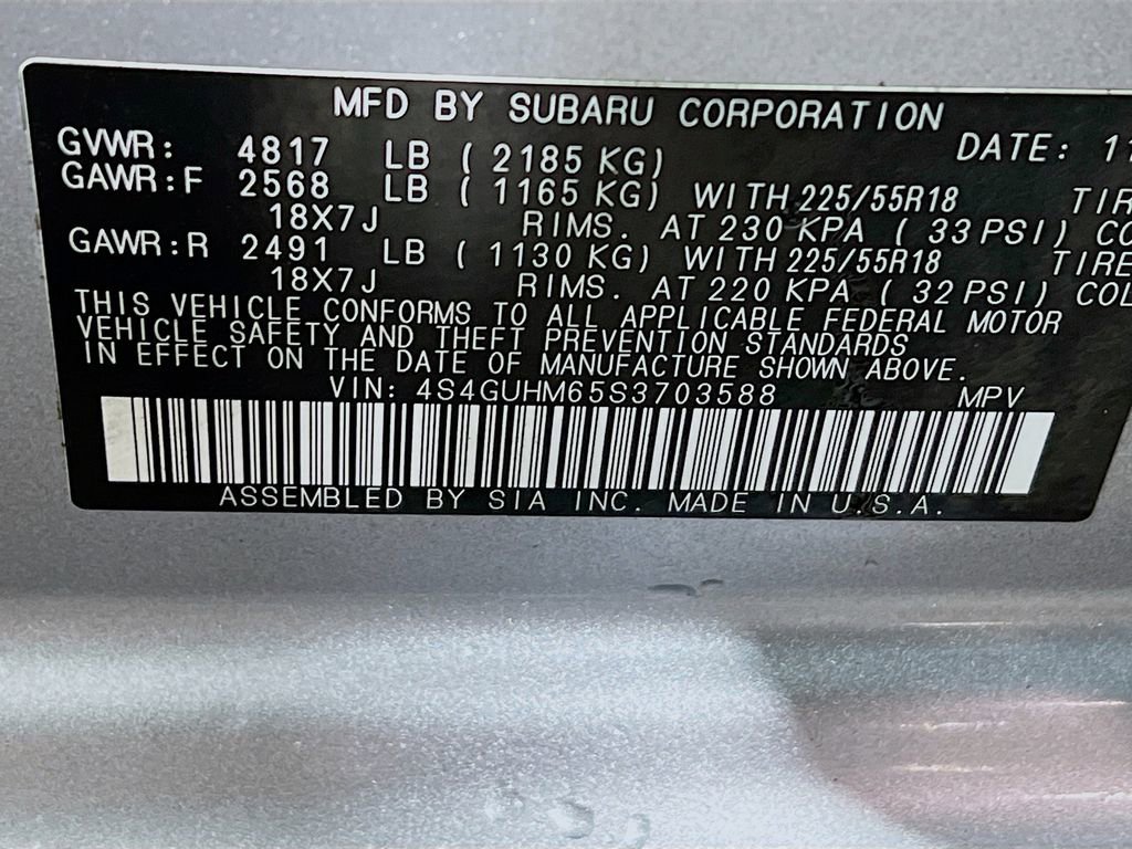 Certified 2025 Subaru Crosstrek 2.5i Limited w/ Popular Package #3A image 28