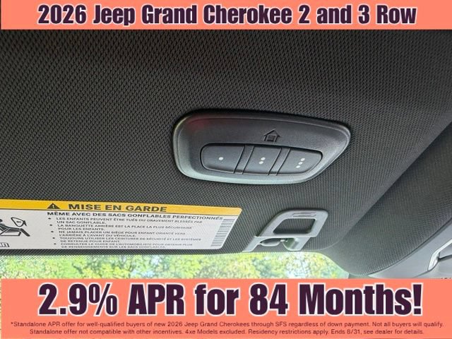 New 2026 Jeep Grand Cherokee L Limited AWD/4WD image 33