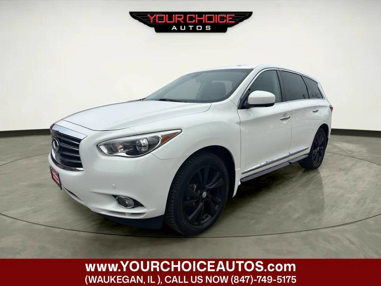 Used 2014 INFINITI QX60 Luxe w/ Deluxe Touring Package AWD/4WD image 1
