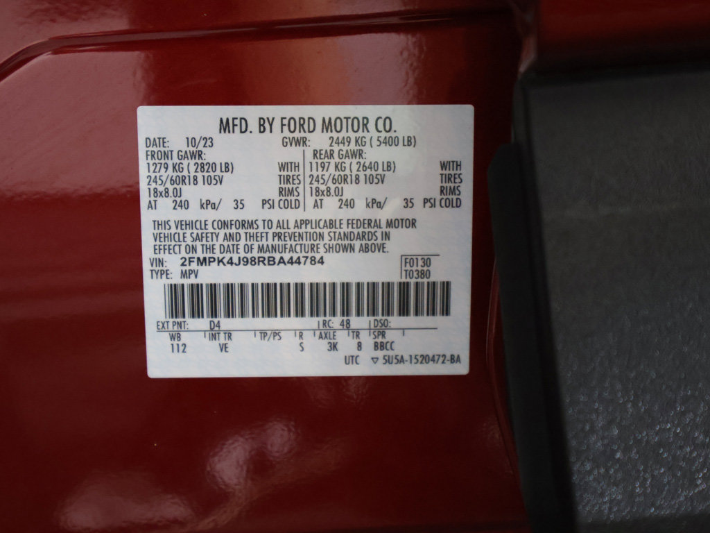 Used 2024 Ford Edge SEL w/ Convenience Package AWD/4WD image 52
