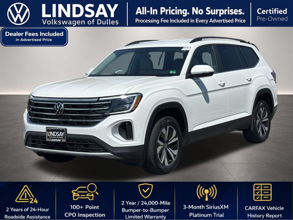 Used 2024 Volkswagen Atlas SE AWD/4WD image 4
