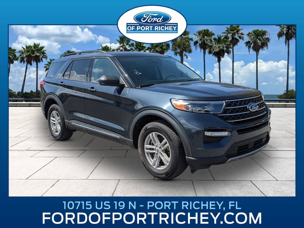 Certified 2022 Ford Explorer XLT w/ Equipment Group 202A image 1