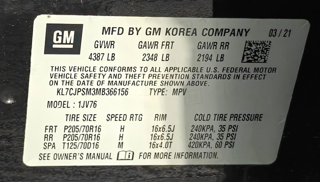 Used 2021 Chevrolet Trax LT image 48