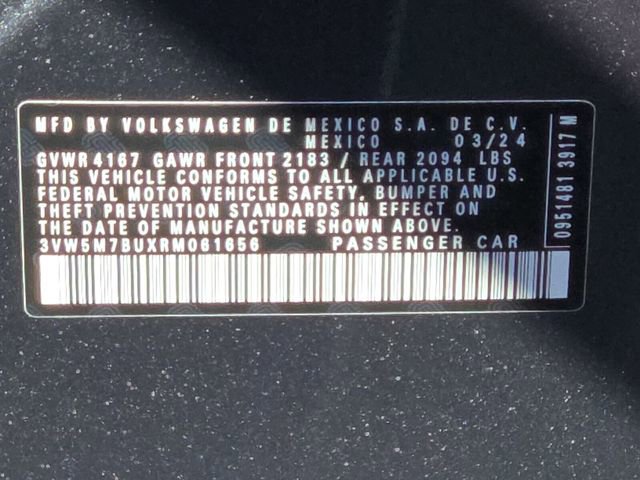 Certified 2024 Volkswagen Jetta S FWD image 22