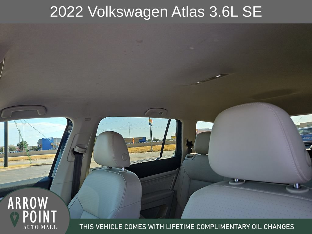 Used 2022 Volkswagen Atlas SE AWD/4WD image 22