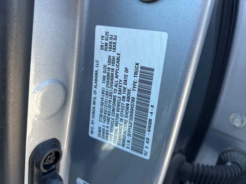 Used 2019 Honda Ridgeline RTL image 33