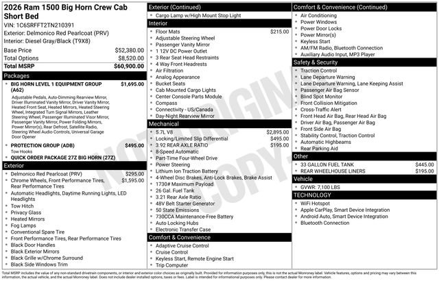 New 2026 RAM 1500 Big Horn image 32