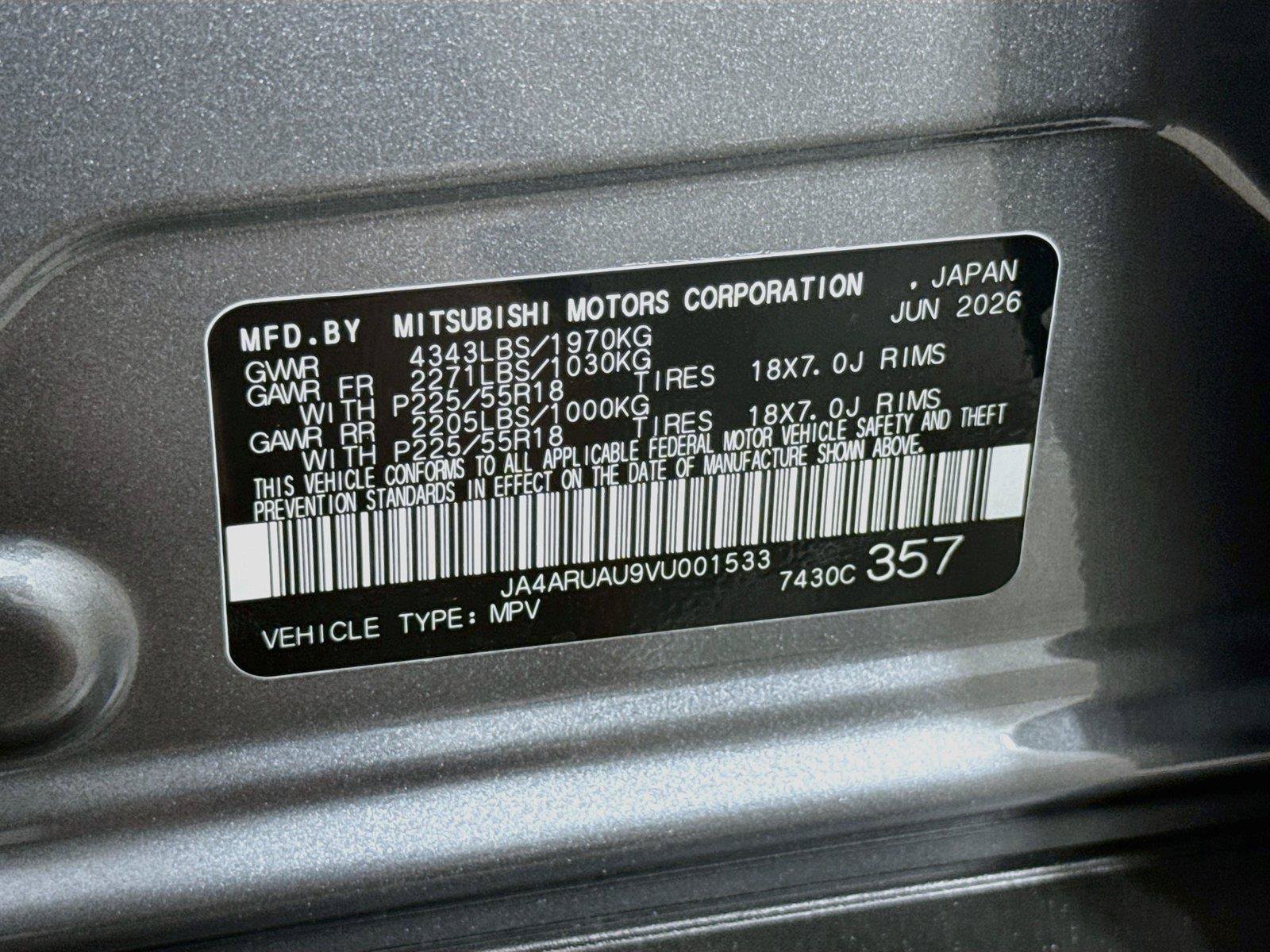 New 2027 Mitsubishi Outlander Sport ES AWD/4WD image 35