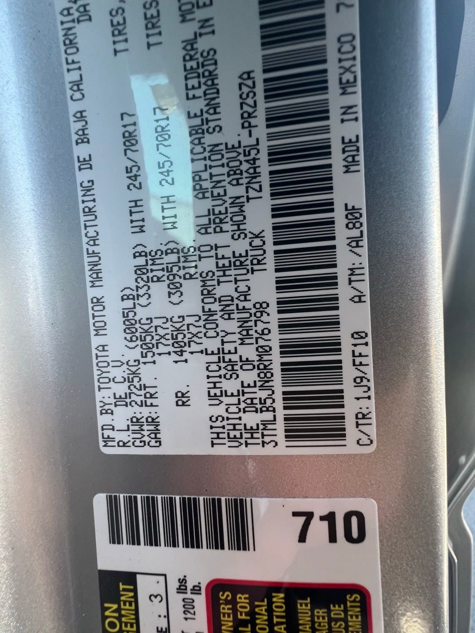 Used 2024 Toyota Tacoma SR5 image 10