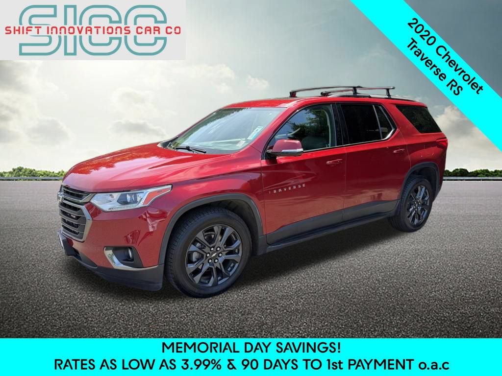 Used 2020 Chevrolet Traverse RS w/ LPO, 'HIT The Road' Package AWD/4WD image 1