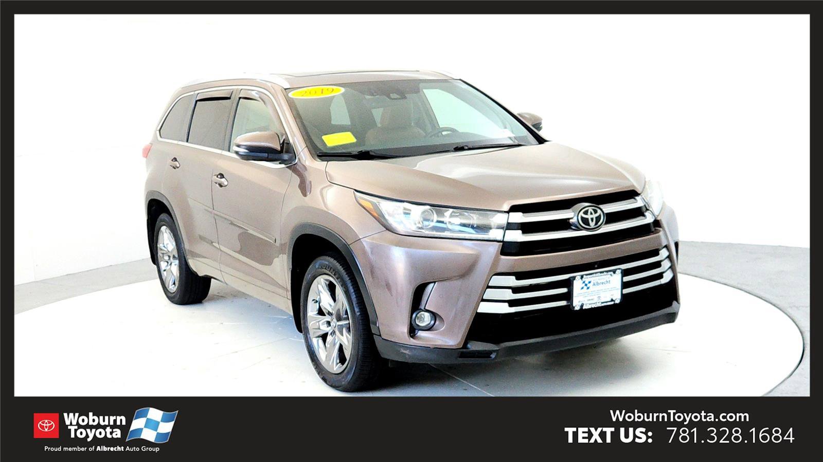 Certified 2019 Toyota Highlander Limited Platinum