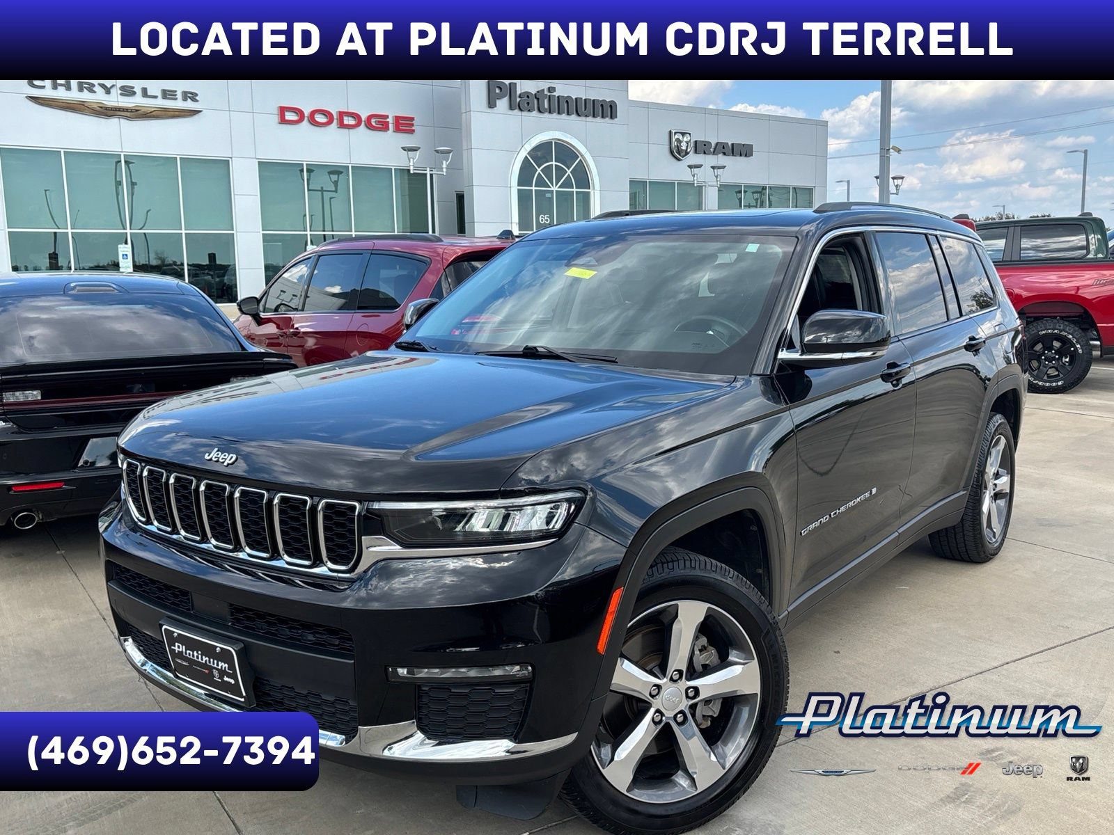 Used 2021 Jeep Grand Cherokee L Limited w/ Trailer Tow Group (B)