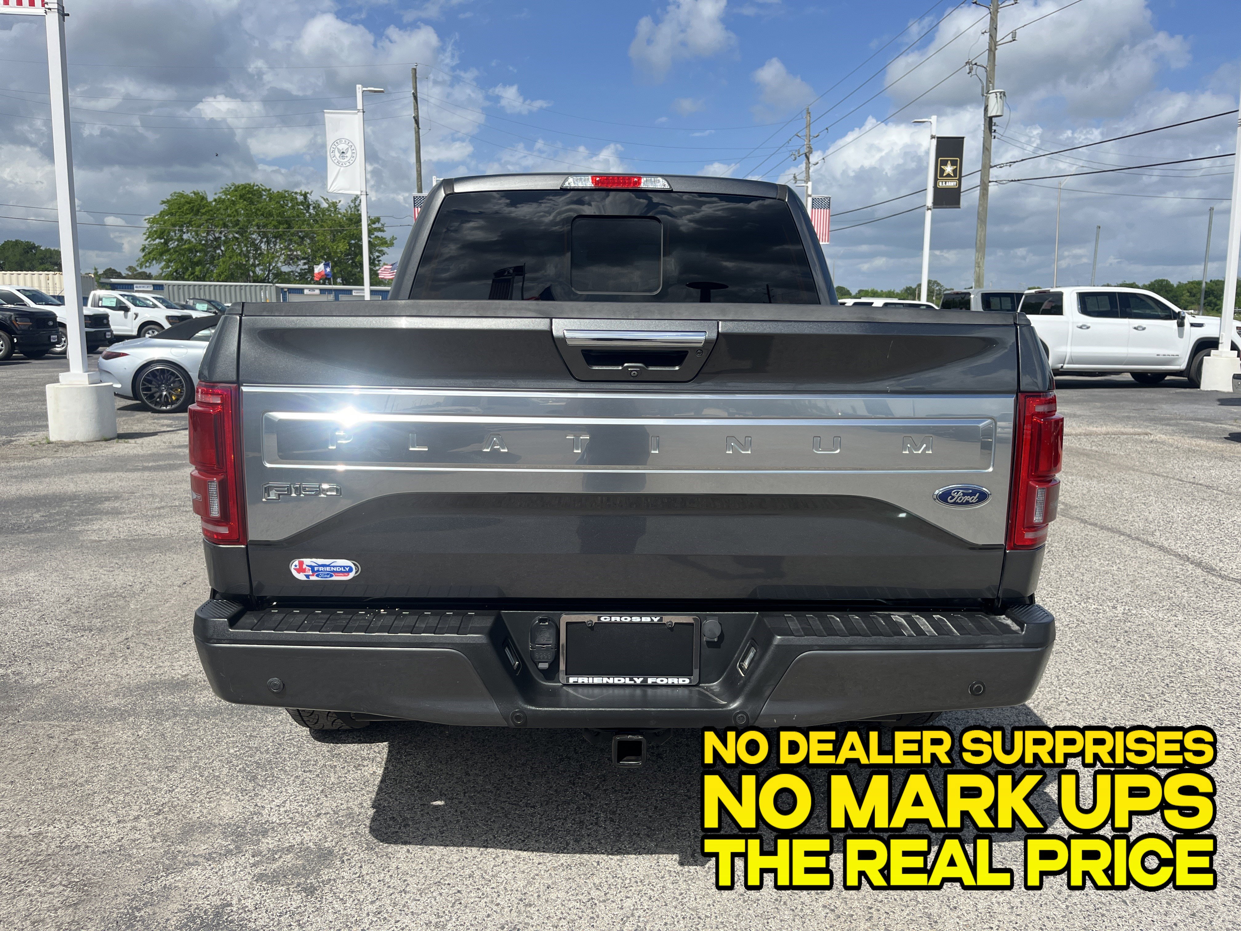 Used 2016 Ford F150 Platinum w/ Equipment Group 701A Luxury RWD image 3