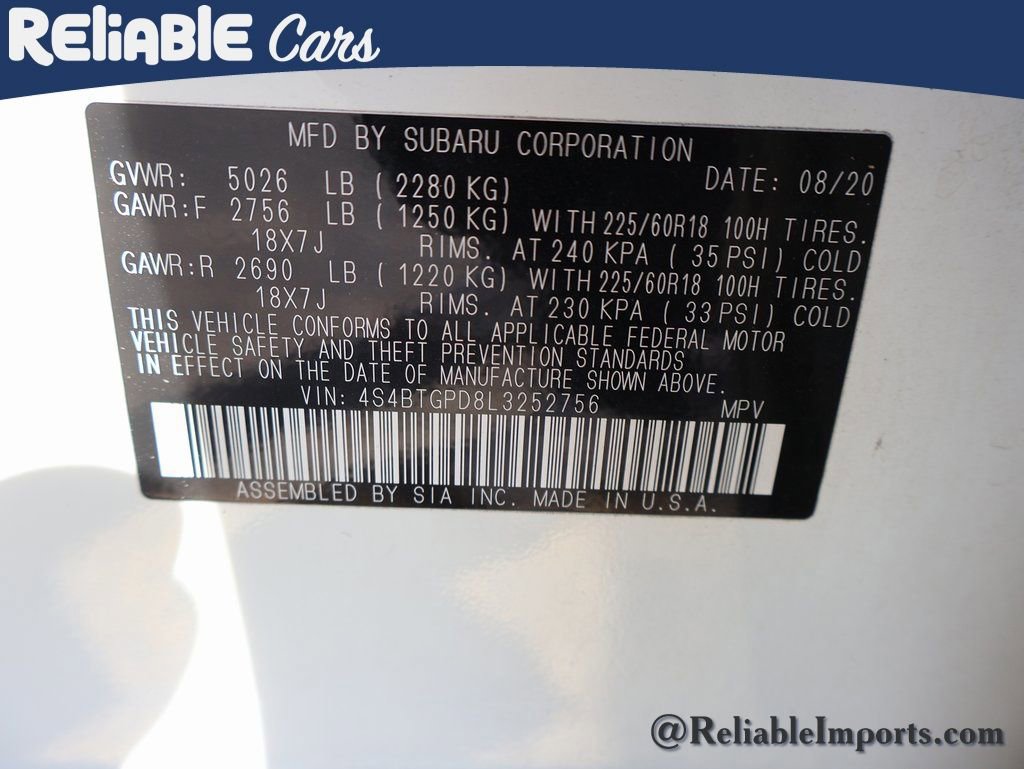 Used 2020 Subaru Outback Touring XT image 25