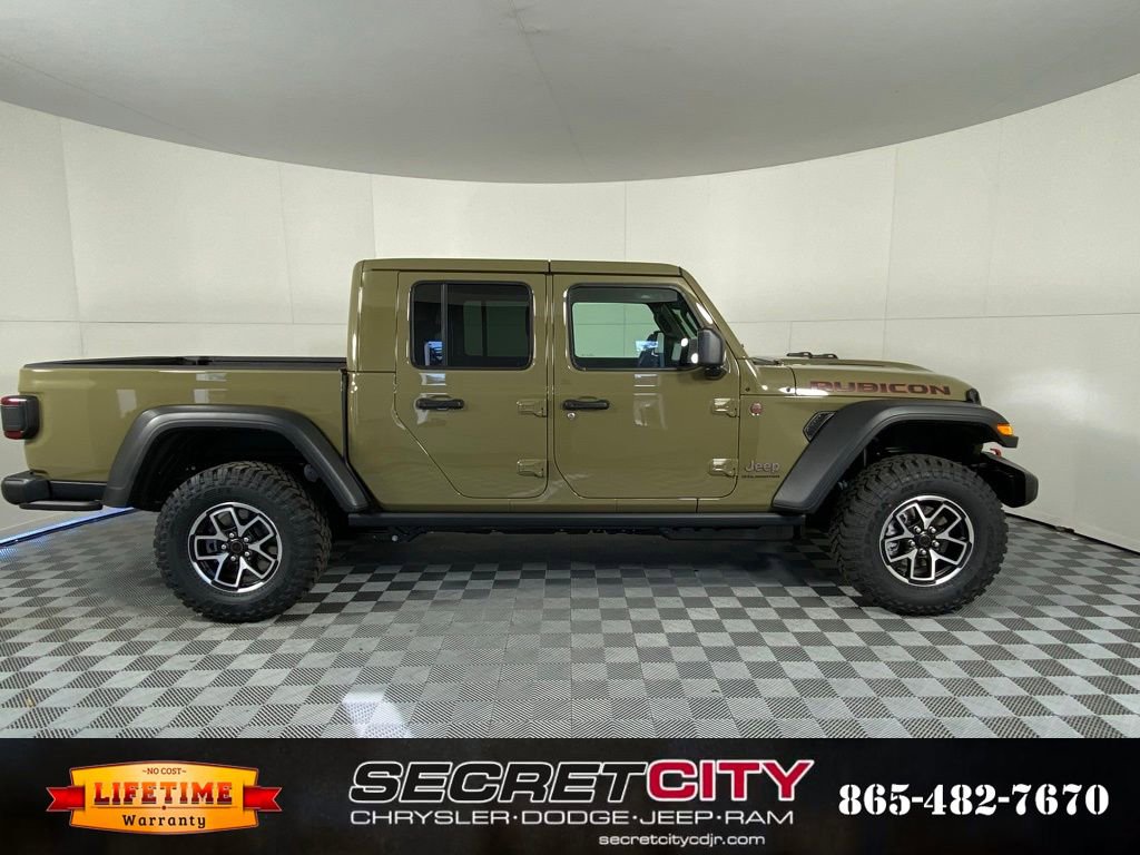 New 2026 Jeep Gladiator Rubicon w/ Steel Power Dome Hood Package image 8