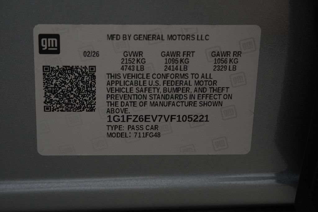 New 2027 Chevrolet Bolt RS w/ Technology Package FWD image 41