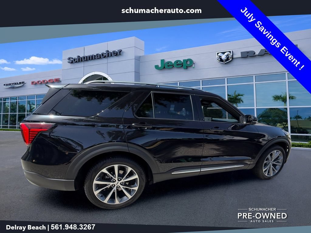 Used 2025 Ford Explorer Platinum w/ Ultimate Package RWD image 6