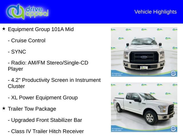 Used 2017 Ford F150 XL w/ Equipment Group 101A Mid AWD/4WD image 6