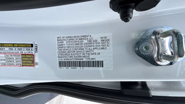 New 2026 Honda Odyssey Sport-L image 31