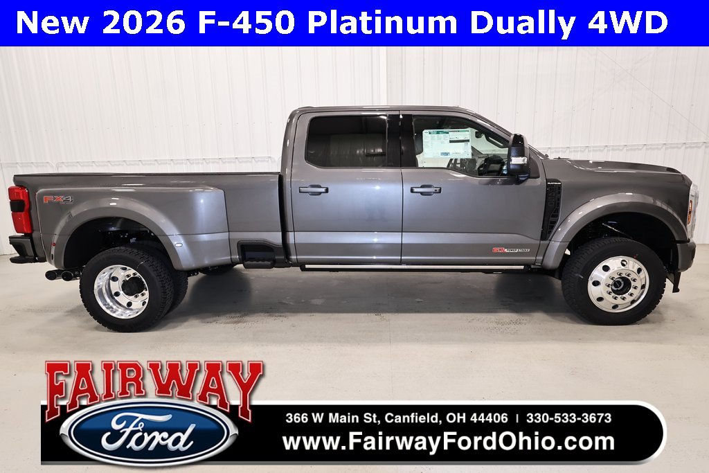 New 2026 Ford F450 Platinum w/ FX4 Off-Road Package