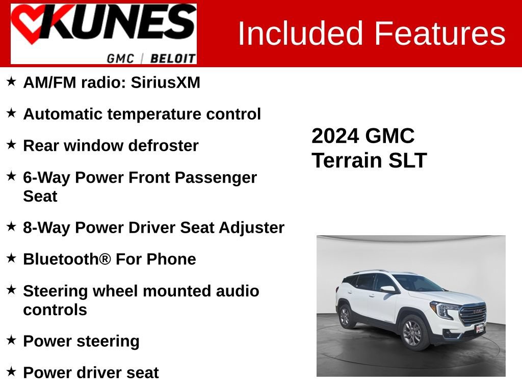 Used 2024 GMC Terrain SLT AWD/4WD image 3