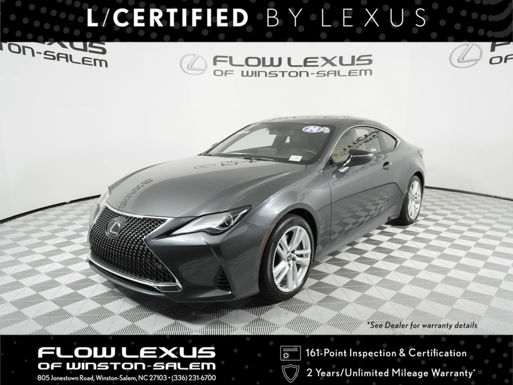 Certified 2024 Lexus RC 300 w/ Premium Package image 1