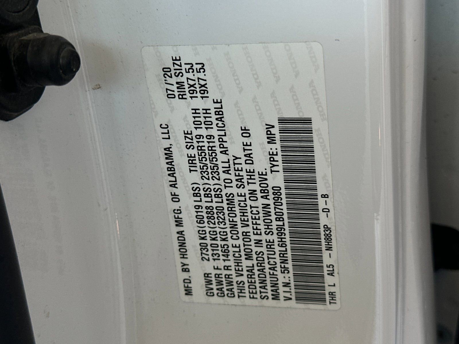 Used 2020 Honda Odyssey Elite image 30