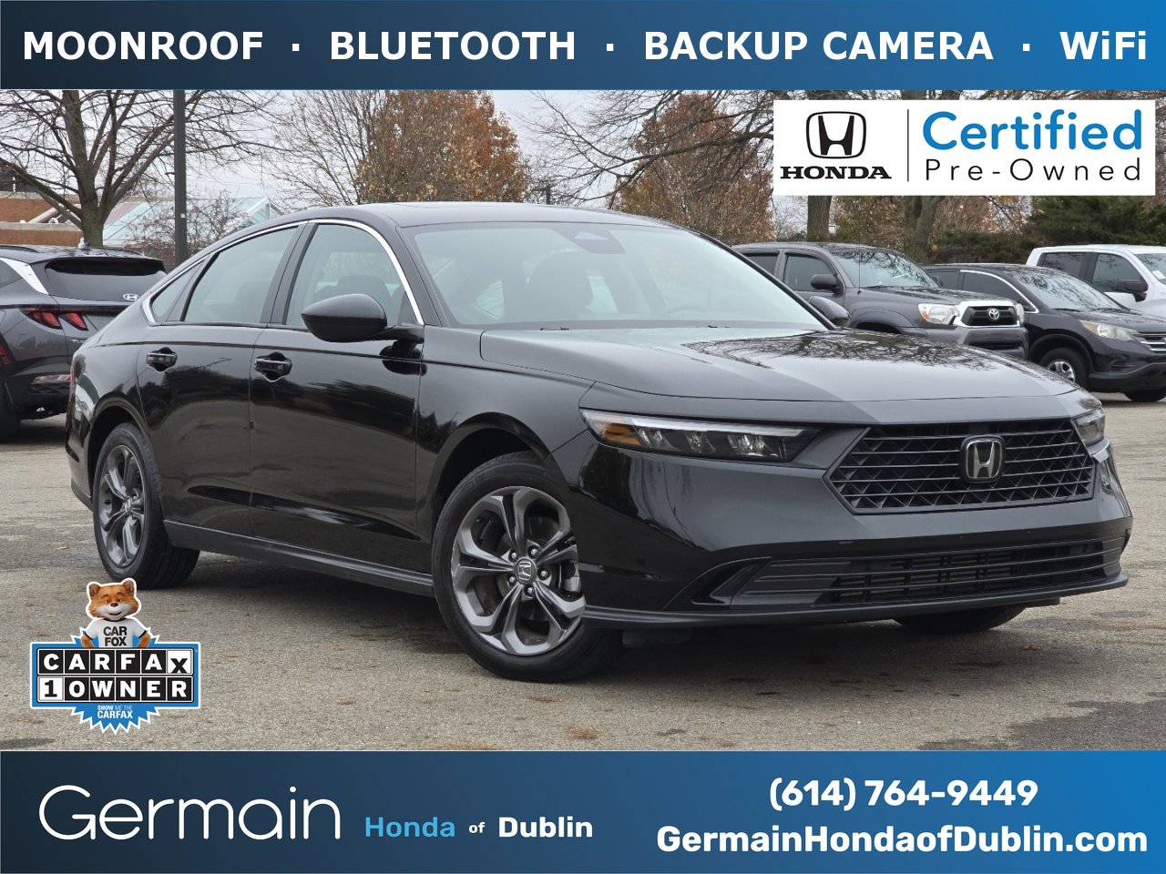 Certified 2023 Honda Accord EX