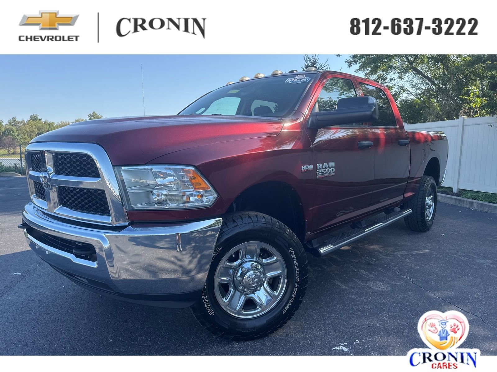 Used 2016 RAM 2500 Tradesman w/ Chrome Appearance Group
