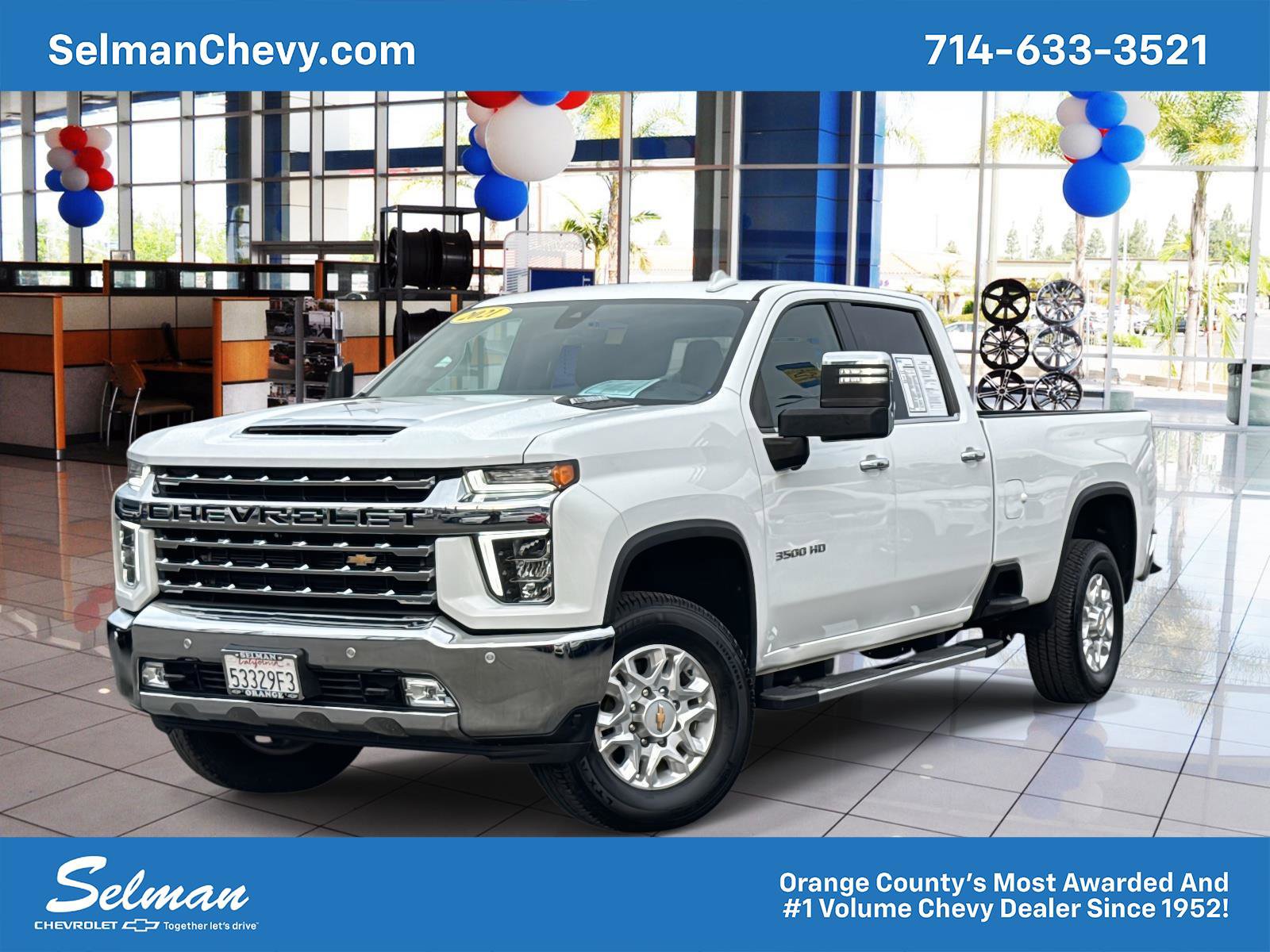 Used 2021 Chevrolet Silverado 3500 LTZ w/ LTZ Plus Package