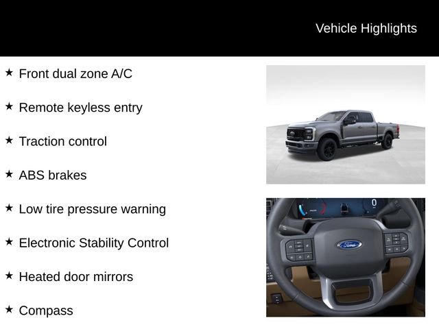 New 2026 Ford F350 Lariat w/ Black Appearance Package AWD/4WD image 7